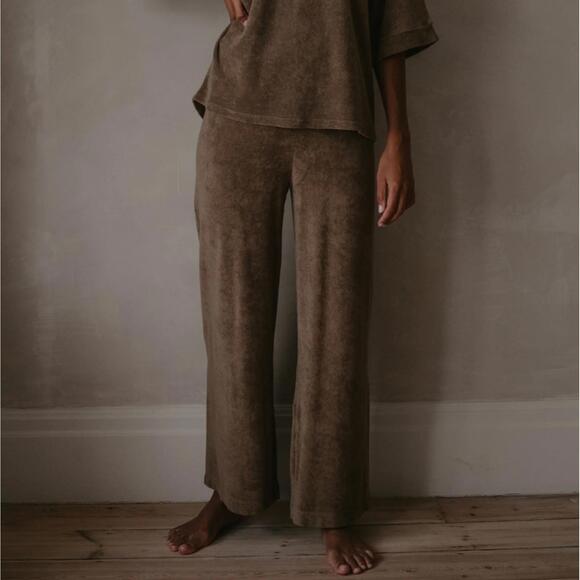 The simple folk terry pant - Picture 1 of 6